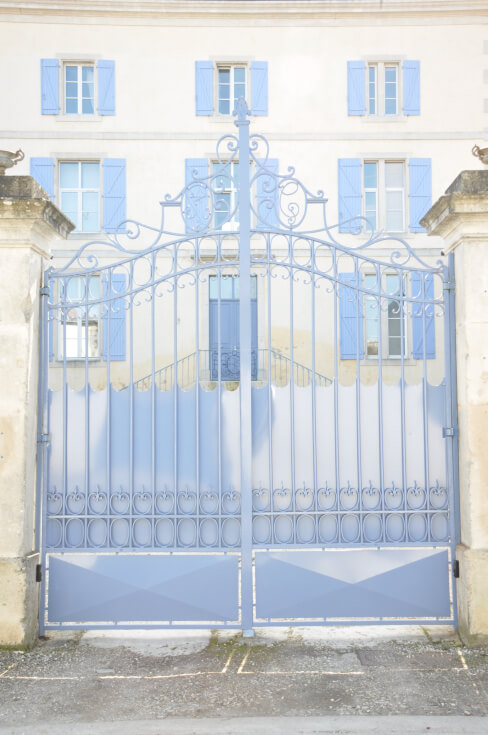 Remise en état d'un portail métallique